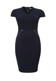 Платье LOST INK CURVE PENCIL DRESS WITH ZIPS