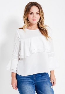 Блуза LOST INK DOUBLE LAYER FRILL TOP