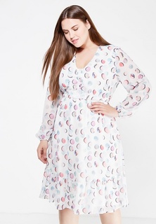 Платье LOST INK PLUS SMOCK DRESS IN SUMMER SPOT PRINT