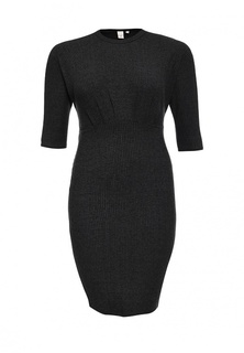 Платье LOST INK CURVE BODYCON DRESS IN RIB