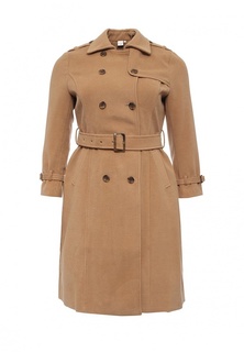 Пальто LOST INK CURVE BELTED TRENCH IN WOOL MIX