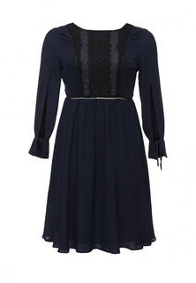 Платье LOST INK CURVE FIT & FLARE DRESS WITH LACE PANEL