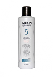 Очищающий шампунь Система 5 Nioxin для жестких, химически обработанных, натуральных волос склонных к выпадению 300 мл