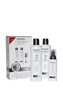 Набор Система 2 Nioxin для заметно редеющих тонких натуральных волос 700 мл