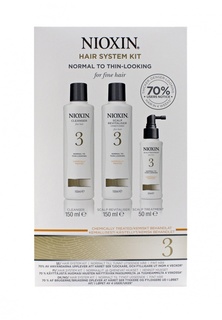 Набор Система 3 Nioxin для тонких химически обработанных волос склонных к выпадению 350 мл
