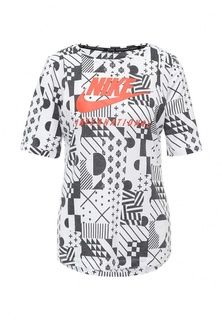 Футболка Nike W NK INTL TEE SIGNAL AOP
