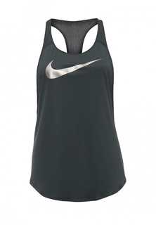 Майка спортивная Nike W TANK FLOW METALLIC