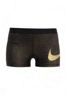 Шорты спортивные Nike W NP COOL SHORT 3IN GOLD