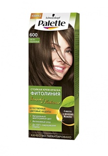 Крем-краска для волос Palette ФИТОЛИНИЯ 600 Светло-каштановый, 110 мл
