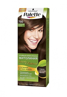 Краска для волос Palette ФИТОЛИНИЯ 750 Золотистый каштан, 110 мл