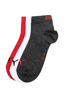 Комплект носков 3 пары Puma PUMA UNISEX QUARTER PLAIN 3P
