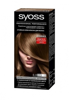 Краска для волос Syoss Color 6-8 Темно-русый, 50 мл