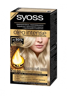 Краска для волос Syoss Oleo Intense 10-50 Дымчатый блонд, 115 мл
