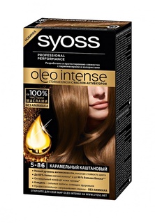 Краска для волос Syoss Oleo Intense 5-86 Карамельный каштановый, 50 мл