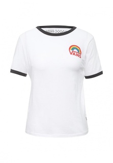Футболка Vans WM VANS RAINBOW White/Black