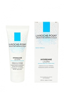 Крем для лица La Roche-Posay HYDREANE LEGERE Ежедневный, базовый увлажняющий для кожи комбинированного или нормального типа, 40 мл