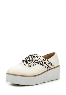 Ботинки LOST INK BANE FLATFORM LEATHER PANEL LACE UP