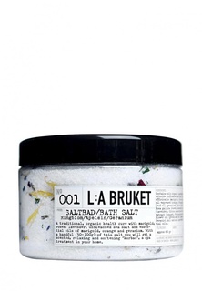 Соль для ванны La Bruket 001RINGBLOMMA/APELSIN/GERANIUM/MARIGOLD/ORANGE/GERANIUM 450 г