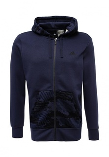 Толстовка adidas Performance ESS AOP FZ B