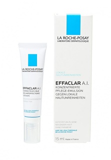 Крем для лица La Roche-Posay EFFACLAR A, I, Корректирующее локального действия, 15 мл