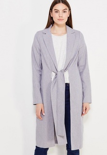 Пальто LOST INK PINSTRIPE TIE FRONT DUSTER
