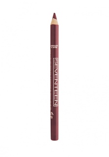 Карандаш для губ Seventeen Seventeen. для губ т.29 водостойкий с витамином Е "Super Smooth W/P Lip Liner кофе мокко