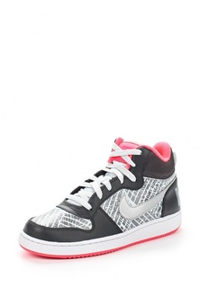 Кеды Nike NIKE COURT BOROUGH MID PRNT GS