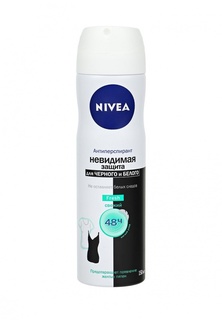 Дезодорант Nivea спрей, "Невидимая защита для черного и белого. Fresh.", Антиперспирант, 150 мл