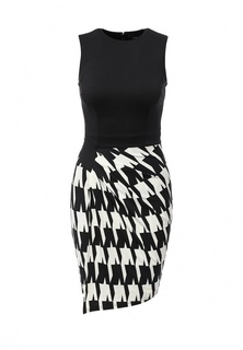 Платье LOST INK MADDIE 2IN1 DOGTOOTH DRESS
