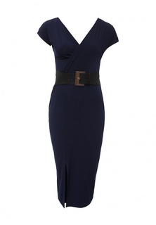 Платье LOST INK LARK DRAPE BELTED JERSEY BODYCON