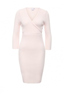 Платье LOST INK HAIDEN CROSS FRONT 3/4 SLEEVES RIB DRESS