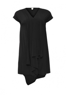 Платье LOST INK CURVE SWING DRESS WITH DRAPE FRONT
