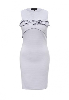 Платье LOST INK FRILL YOKE 2IN1 TEXTURED BODYCON