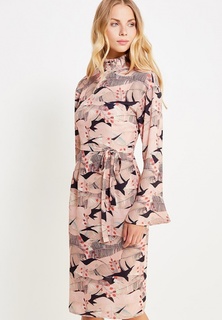 Платье LOST INK HIGH NECK PRINT COLUMN DRESS