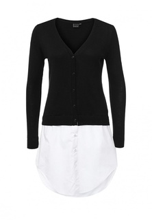 Кардиган LOST INK THE WOVEN INSERT CARDIGAN