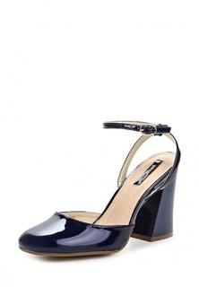 Босоножки LOST INK FLICK FLARED HEEL DOLLY COURT