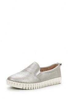 Слипоны LOST INK ELY LEATHER TWIN GUSSET FLEXI SLIP ON