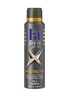 Дезодорант Fa антиперспирант аэрозоль MEN Xtreme Protect 5, 150 мл