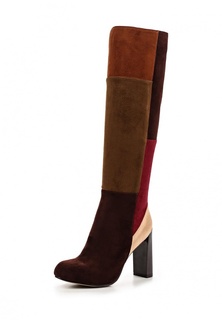 Сапоги LOST INK GYPSY PATCHWORK KNEE-HIGH BOOT