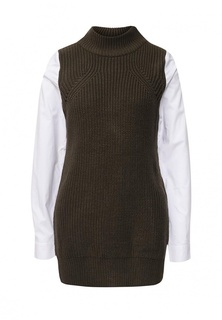 Джемпер LOST INK THE SHIRT SLEEVES HIGH NECK JUMPER