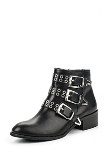 Ботинки LOST INK SHANE EYELET DETAIL BUCKLES BOOT