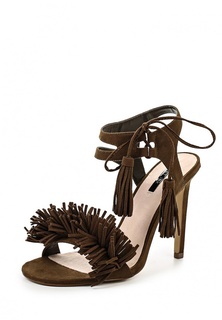 Босоножки LOST INK RUFFLE FRINGE HIGH SANDAL