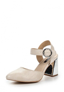 Босоножки LOST INK FARO METAL BLOCK HEEL COURT