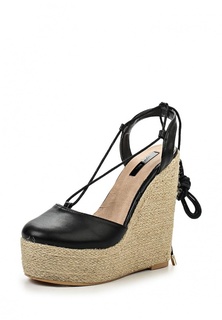 Босоножки LOST INK CORY JUTE WEDGE CLOSED TOE