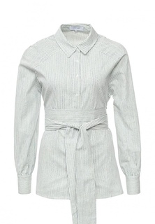 Рубашка LOST INK OBI BELT SHIRT IN STRIPE