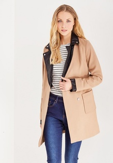 Пальто LOST INK PU BIKER COLLAR COAT