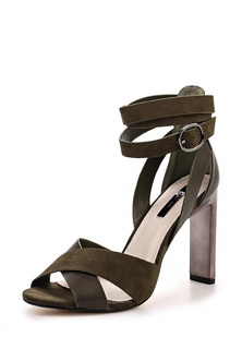 Босоножки LOST INK MIA METAL HEELED SANDAL