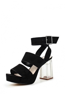 Босоножки LOST INK MIMI PERSPEX PLATFORM HEELED SANDAL