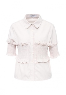 Блуза LOST INK SHIRRED DETAIL STRIPE SHIRT