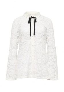 Рубашка LOST INK CURVE LACE SHIRT WITH BOW